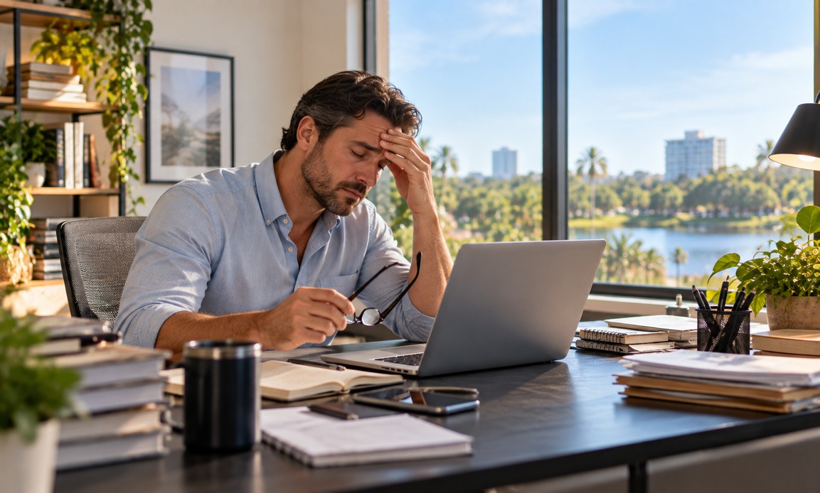 At the Work-Life Balance Breaking Point: Therapy for Overworked Professionals in Maitland