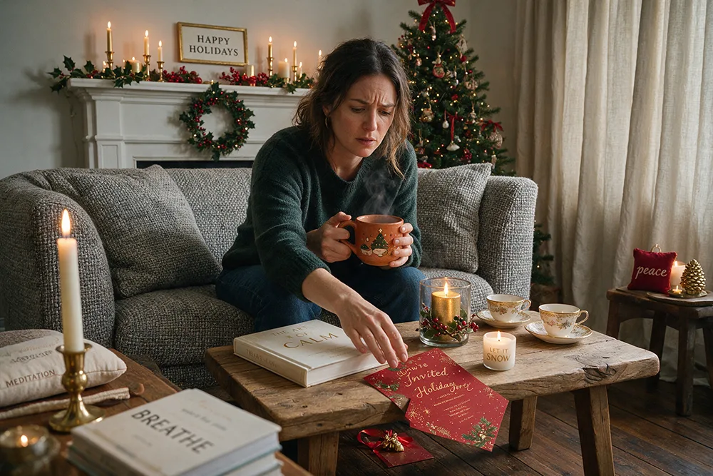 The 10-Minute Reset: Calming Holiday Party Anxiety Before It Takes Over