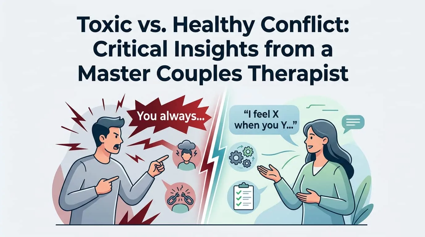 Healthy vs Toxic Conflict: Couples Therapy in Altamonte Springs
