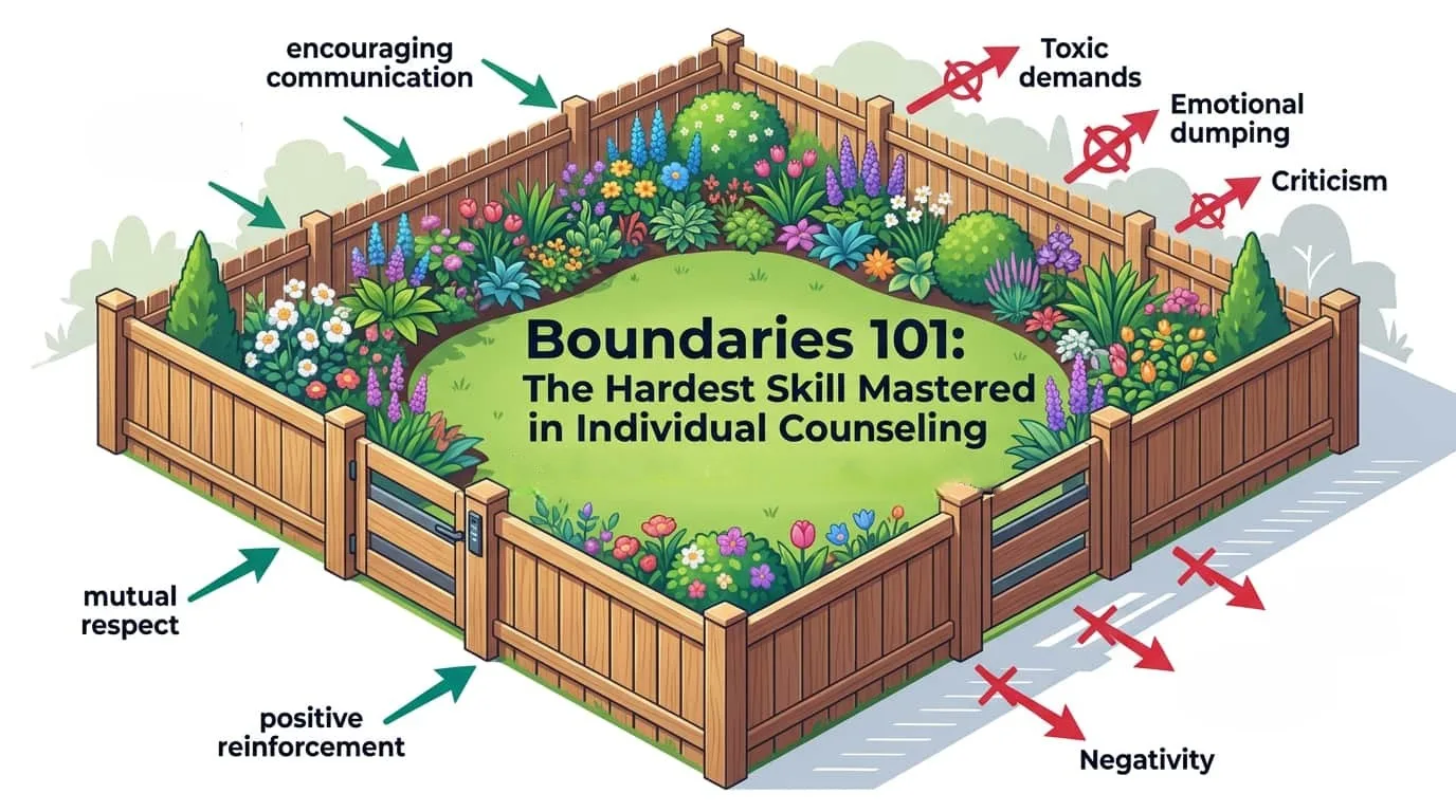 Boundaries 101: The Hardest Skill Mastered in Individual Counseling
