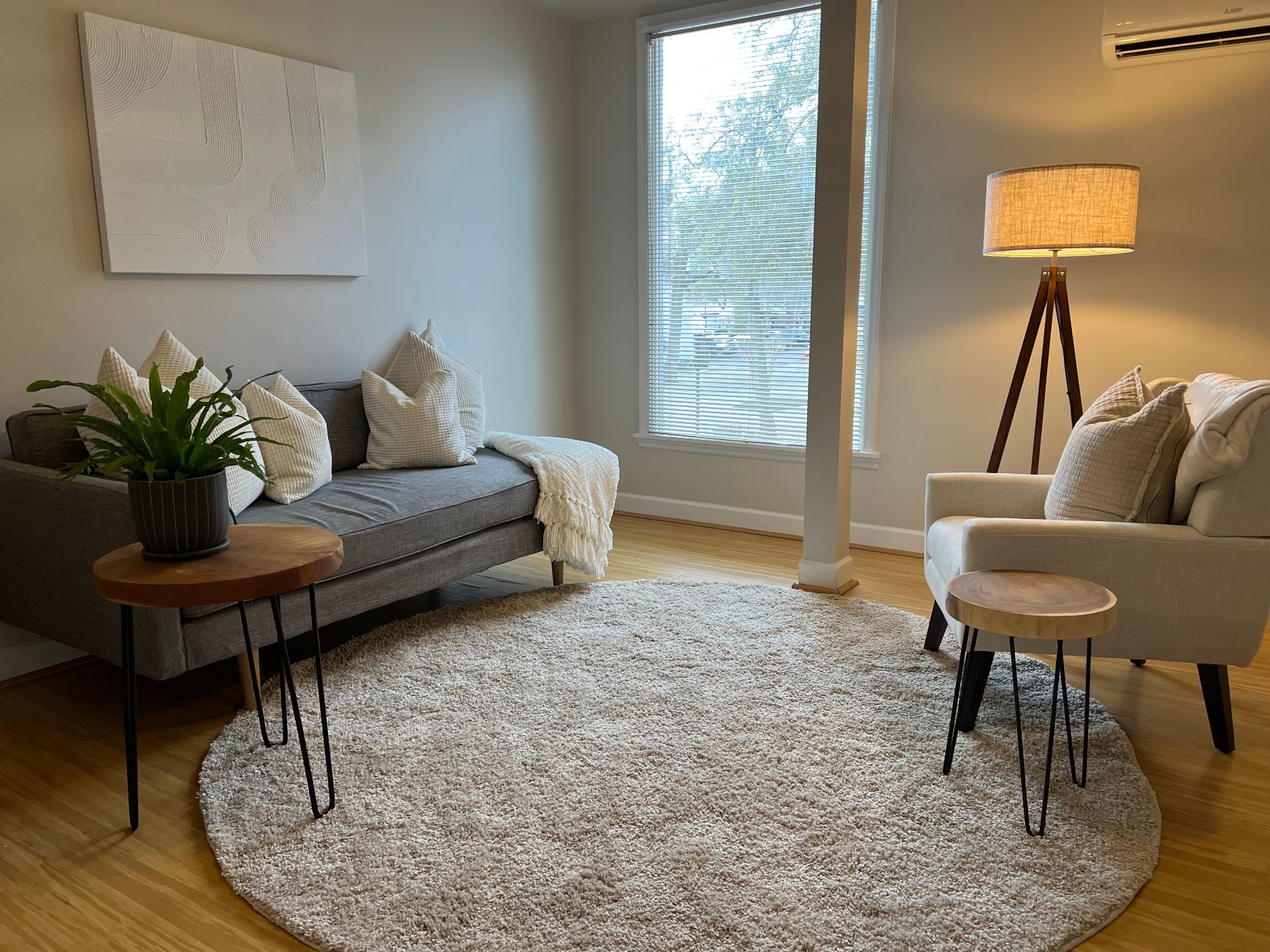 Charles Vogl's counseling office at Orlando Thrive Therapy, providing a safe environment for therapy.