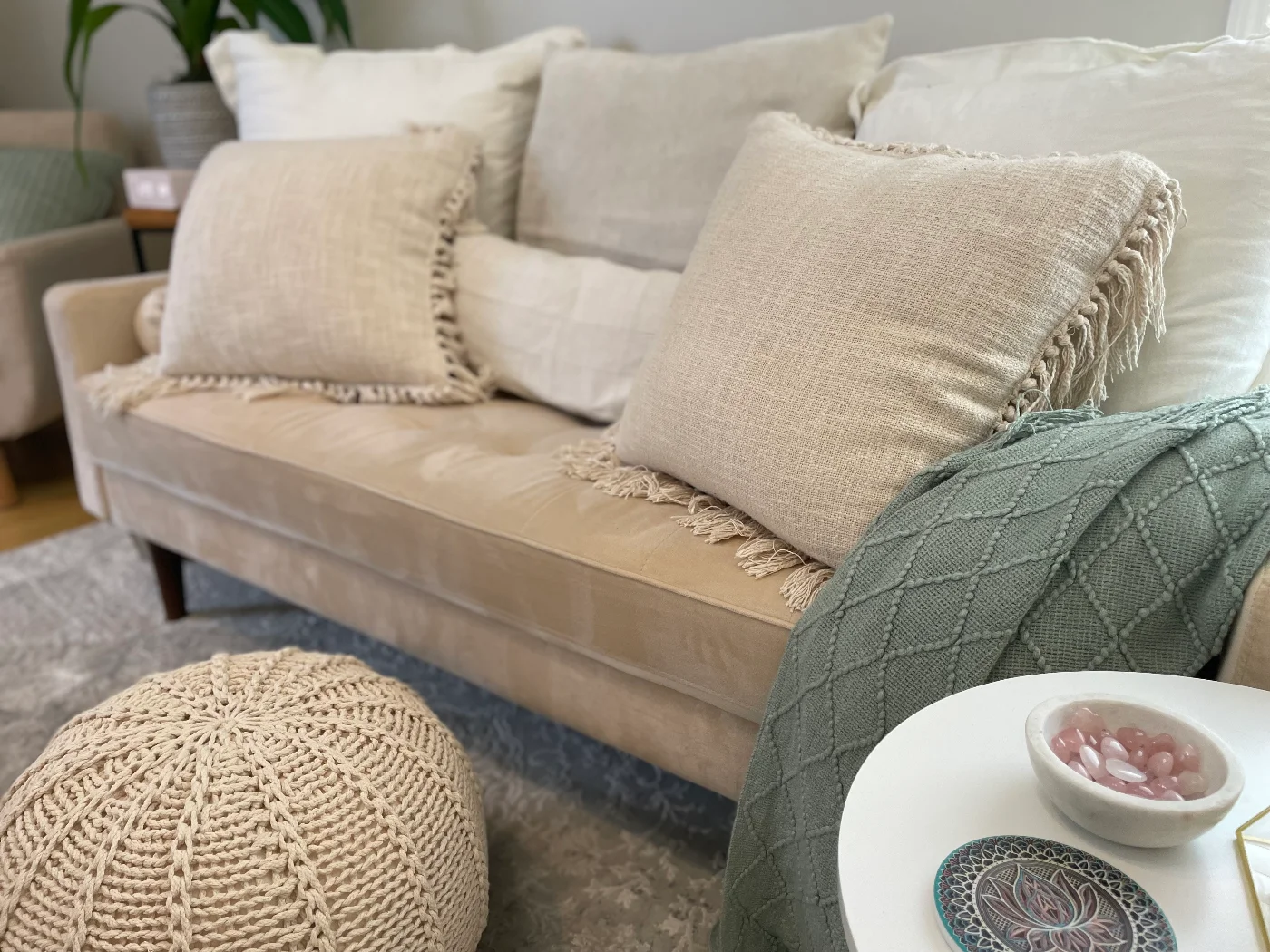 Joyce Dolley's counseling office at Orlando Thrive Therapy, providing a supportive space for professional therapy.